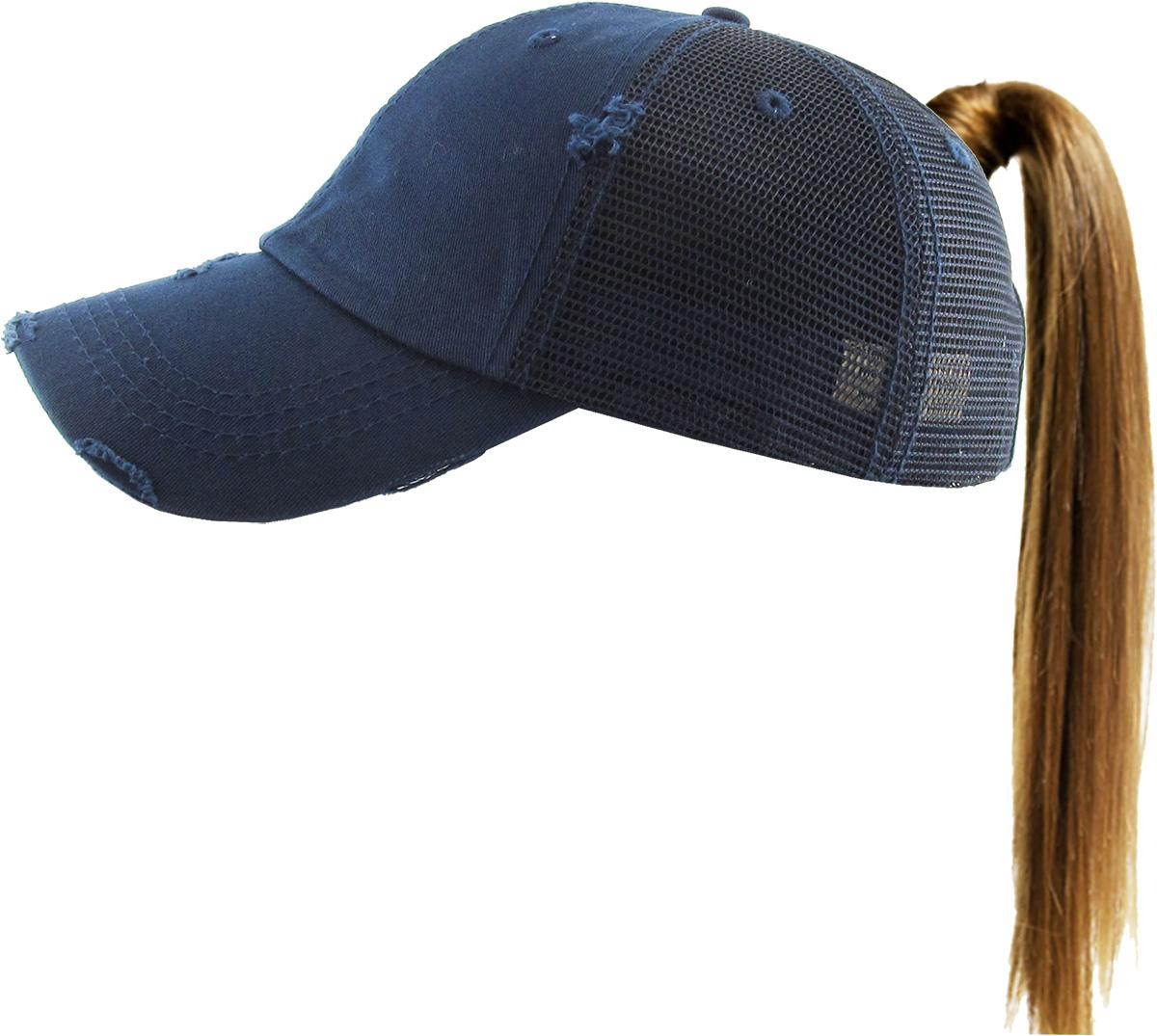 Ponytail Mesh Back Cap | KBETHOS